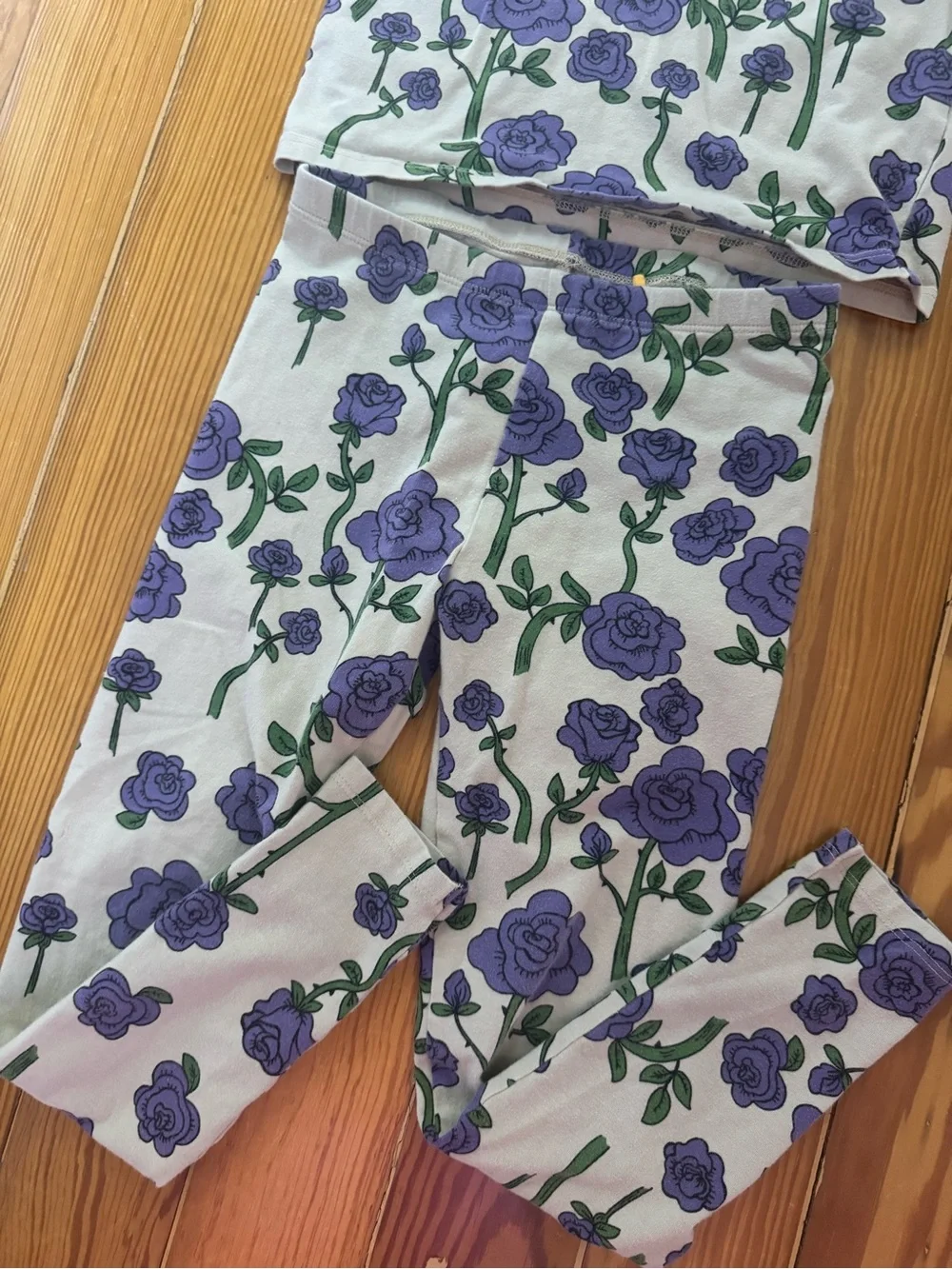 Mini Rodini Purple Rose Set